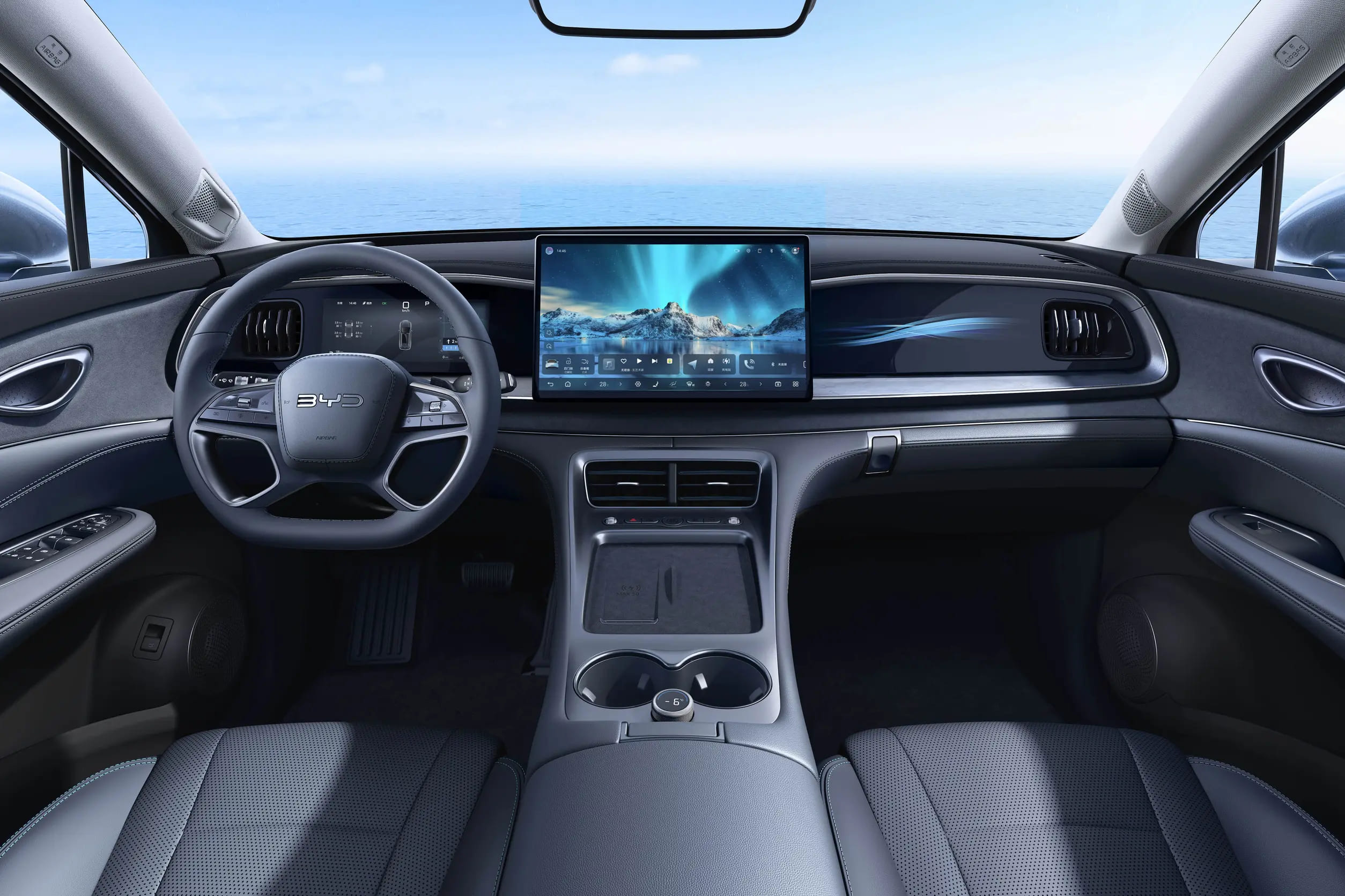 Електромобілі BYD Sea Lion 07 DM-i з Китаю 360